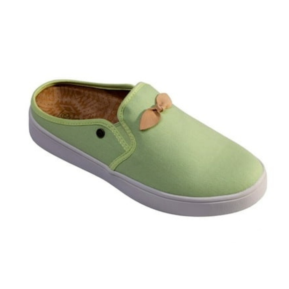 Spenco Spenco Andrey Sneakers Womens US 8.5 Green Slip-On Casual Shoes GAL1743